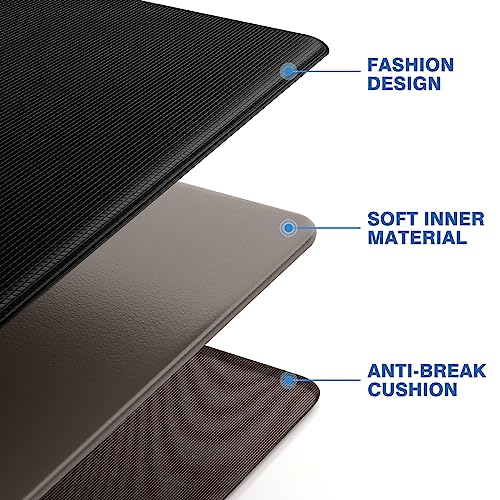 StepRite Kitchen Mats, 2PCS Kitchen Rugs, Cushioned Anti Fatigue Kitchen Mats for Floor, Non-Slip Standing Desk Mat, Water...