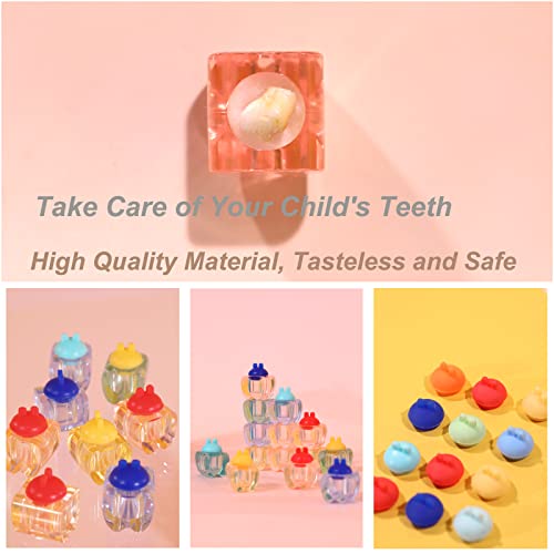 ONCEBABY Tooth Fairy Box for Girls, First Tooth Keepsake Box for Kids, Tooth Boxes Saver & Holders for Lost Teeth