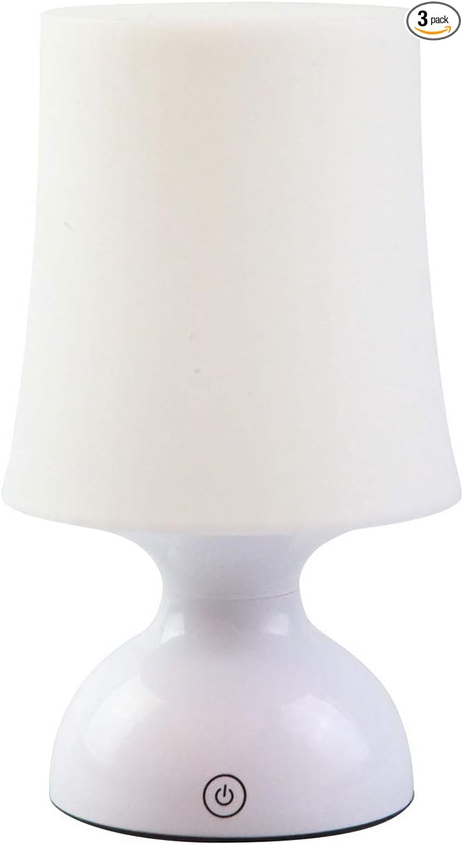RiverLux LED Mood Light, Scandinavian Lamp, Battery Powered Night Light, Cordless Night Light, 100% Electrical Safety at H...
