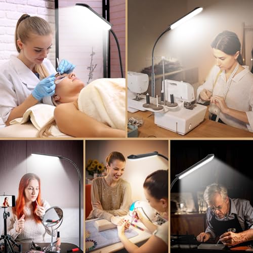 marctronic Floor Lamp, 18W 1800LM Super Bright LED Floor Lamp with Remote & Works with Smart Plug, Dimmable Timing Eye Car...