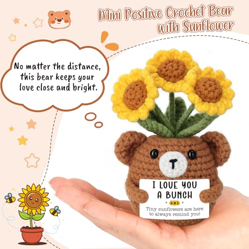 Velentine Days Gifts for Him Her Romantic Anniversary Birthday Sunflower Gifts for Women Boyfriend Girlfriend Wife Husband...