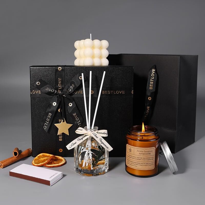 Birthday Gifts for Women, Gift for Women, Mom, Wife, Girlfriend, Sister, Friends, Her, Relaxing Spa Gifts Basket Self Car...