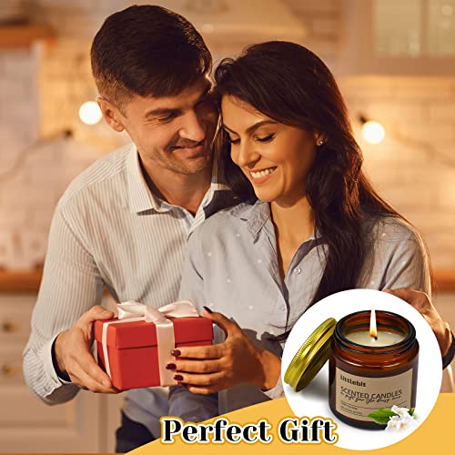 MTLEE 12 Pack Scented Candles for Home, Candles Gift Set Long Lasting Soy Candle Aromatherapy Jar Candle Bulk for Women Me...