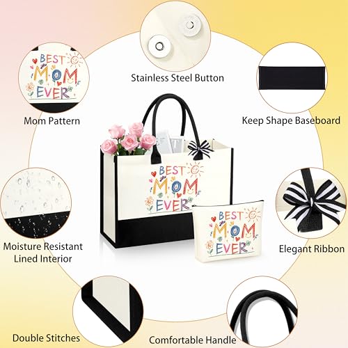 DOGMEM Mothers Day Gifts, Mom Birthday Gift Ideas Basket for Moms Mama Mother from Daughter Son Child, Mothers Day Gifts f...