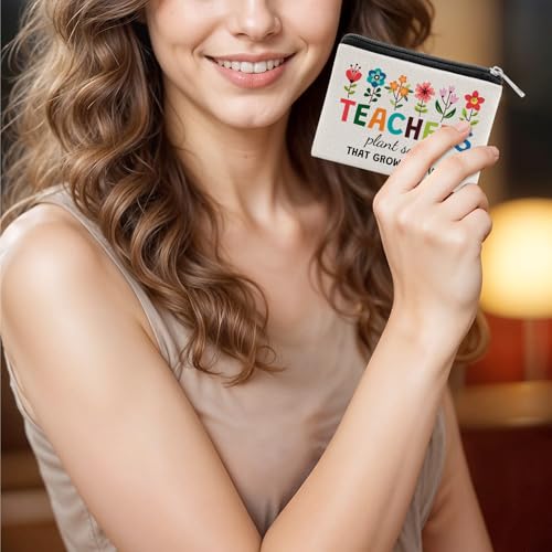 Teacher Appreciation Gifts for Women Best Teacher Gifts Coin Purse Thank You Gift for Teachers Daycare Teachers Gift Teach...