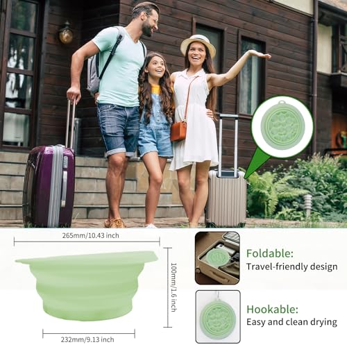 YingCheng Face Bowl for Ice with Built-in Icetray and Ice Roller for Face,Silicone Facial Ice Bath for Tone Skin Shrinking...