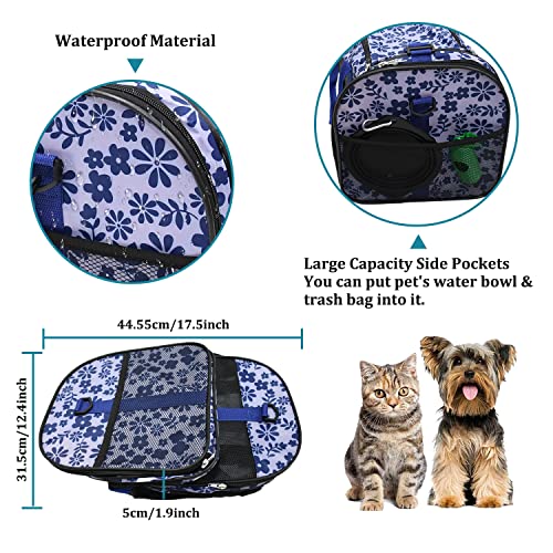 GOOPAWS Soft-Sided Kennel Pet Carrier for Small Dogs, Cats, Puppy, Airline Approved Cat Carriers Dog Carrier Collapsible, ...