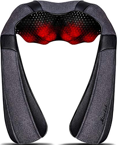 Mirakel Mothers Day Gifts for Mom Wife Women, Neck Massager for Pain Relief Deep Tissue, Electric Shiatsu Shoulder & Back ...