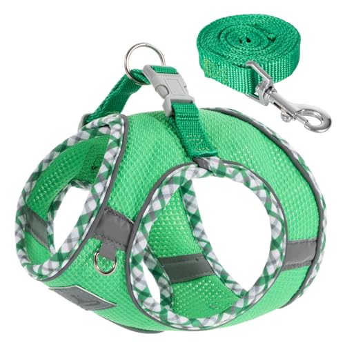 TomteNisse Dog Harness and Leash Set, No Pull Pet Harness for Small Dogs Easy Walking,Soft Breathable Small Dog Harness,Ad...