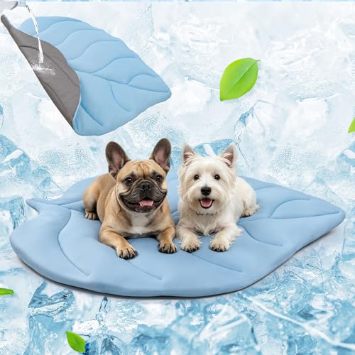 BEAUTYZOO Cooling Mat for Dogs & Cats, Dog Cooling Mat Q-Max>0.4, Double-Sided Pet Cool Pads for Summer, Crate, Kennel, Wa...