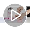 Ntswasd Girls Insulated Water Bottle with Covered Pop-Up Straw,16 oz Kids Cups with Stainless Steel Leak Proof for School ...