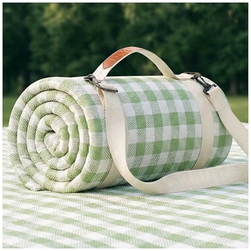 RYCHIC Waterproof Picnic Blanket Beach Outdoor Camping Mat Extra Large Foldable Cute Big Travel Essential Accessories Gift...
