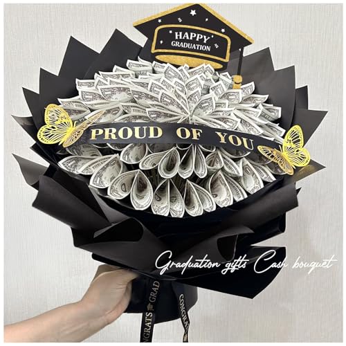 Graduation Gifts - 2026 DIY Money Bouquet for Her - Gift Ideas for Women Girl Boy Him Daughter Son - Bouquets Filled with ...