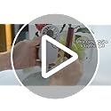 HEEYCEM Portable Handheld Fan, Rechargeable Mini Fan with 7 Blades for Greater Airflow, 5 Adjustable Speeds, LED Digital D...