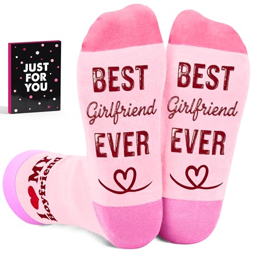 Gifts For Girlfriend - Cute Socks For Her, Unique Ideal Present, Sweet And Fun Surprise For Women