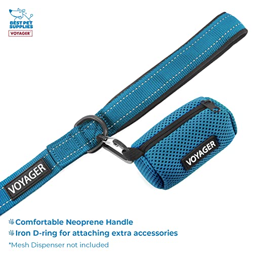 Best Pet Supplies Voyager Step-in Lock Pet Harness w Reflective Pet Leash Combo Set with Neoprene Handle 5ft - Supports Sm...