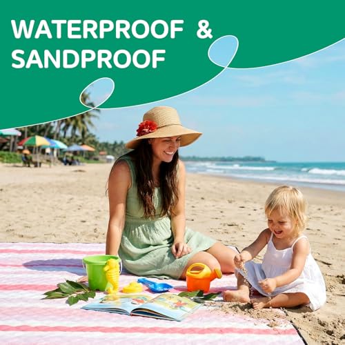 RYCHIC Waterproof Picnic Blanket Outdoor Girlfriend Gf Gifts for Women Sweetest Day Boyfriend 1 One Year Anniversary Meani...