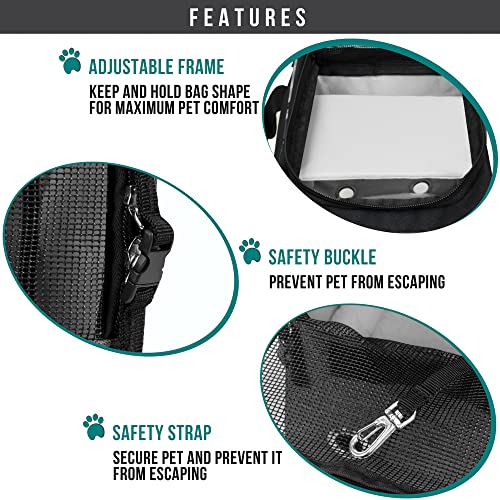 PetAmi Dog Purse Carrier for Small Dogs, Airline Approved Soft Sided Pet Carrier with Pockets, Ventilated Dog Carrying Bag...