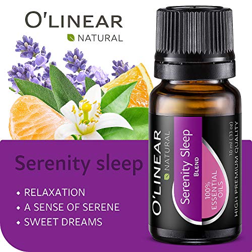 O'linear Essential Oils 6 Blends Set - Perfect for Humidifiers and Diffusers, Aromatherapy Diffuser Oils Scents, Essential...