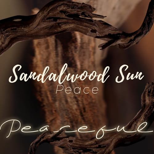 DARJEN Sandalwood Candles for Home- 5.3oz 35H Natural Soy Wax Aromatherapy Jar Candle with Strong Scent, Decorative Aesthe...
