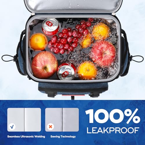Maelstrom Backpack Cooler,Soft Lightweight Leakproof Cooler Backpack,Men Women 35/50 Can Insulated Cooler Bag,Keeps Hot/Co...