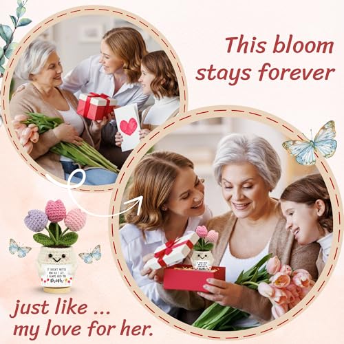 Lucagift Gifts for Mom from Daughter Son - Cute Mothers Day, Birthday Gifts for Moms, Mother, Mama - 5.51'' x 4.13'' Mothe...