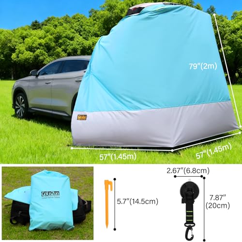 Goldzun Hatchback Cabana with Magnets