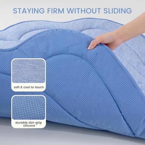 Cozy Bliss Cute Shell Shape Cooling Mat for Small Dogs and Cats, Non-Slip, Leakproof Washable Pet Cooling Mat for Hot Weat...