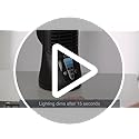 Honeywell QuietSet Personal Table Fan, Oscillating Personal Desk Fan with Quiet Operation, 4 Levels of Power and Sound, Bl...