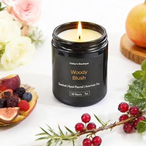 Scented Candles for Home Aromatherapy Candle Gift Present Set Soy Wax Long Lasting Gift Birthday Mother's Day Thanksgiving...