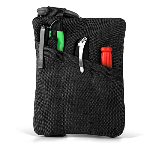 FRTKK 2 Pack Tactical Compact EDC Pouches Military Molle Utility Pouch Accessories Organizer Pouch Coin Purse Keychain Poc...