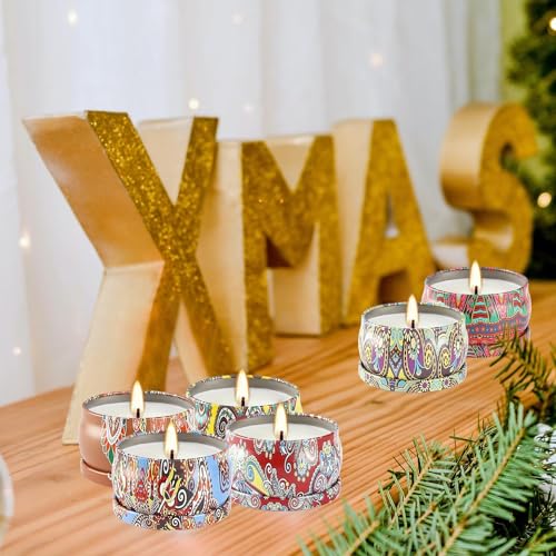 Howemon 24 Pack Scented Candles Set for Home, Relaxing Stress Relief, Aromatherapy - Natural Soy Wax and Fragrance - Gifts...