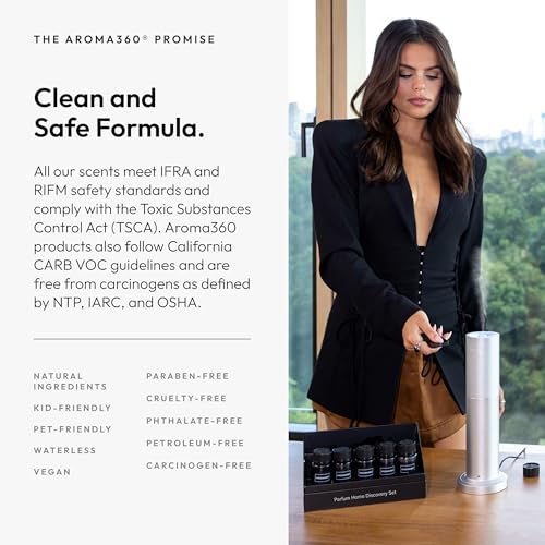 Aroma360 | My Way Pro-Pod Oil Blend | Luxury Hotel Inspired Diffuser Scent | Aromatherapy Scent Diffuser Oil | Tuscan Leat...