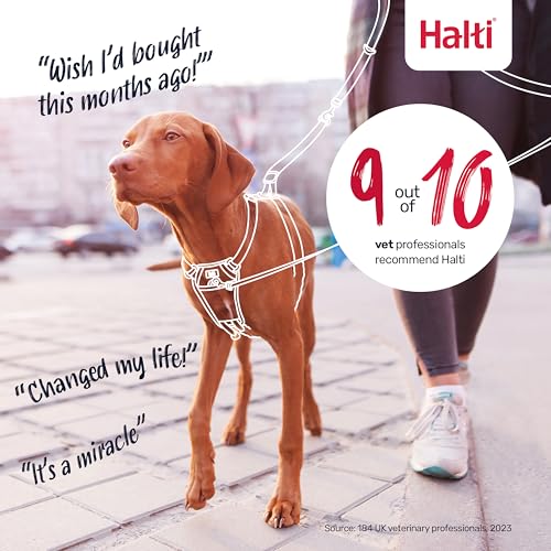 Halti No Pull Harness - Stop Your Dog Pulling on the Leash. Adjustable, Lightweight and Easy to Use. Reflective Dog Traini...