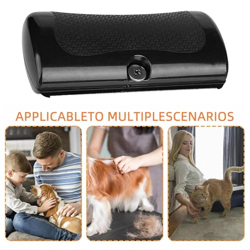 Deshedding Dog Brush, Pet Grooming for Dogs, Cats & Horses, Groom Brush Pro for Shedding & Knots - Ergonomic Dog Groomer f...