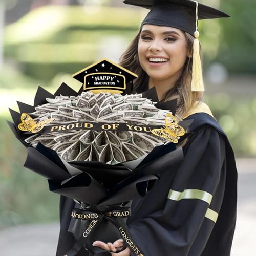 Graduation Gifts - 2026 DIY Money Bouquet for Her - Gift Ideas for Women Girl Boy Him Daughter Son - Bouquets Filled with ...