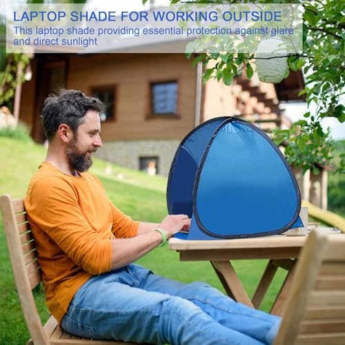 Mini Pop up Canopy, Beach Head Tent, Shade Canopy for Pet, Portable Laptop Sun Shelter for Outdoors