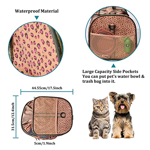 GOOPAWS Soft-Sided Kennel Pet Carrier for Small Dogs, Cats, Puppy, Airline Approved Cat Carriers Dog Carrier Collapsible, ...
