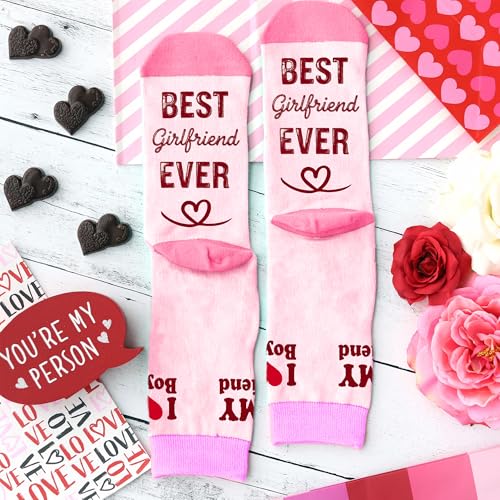 Gifts For Girlfriend - Cute Socks For Her, Unique Ideal Present, Sweet And Fun Surprise For Women