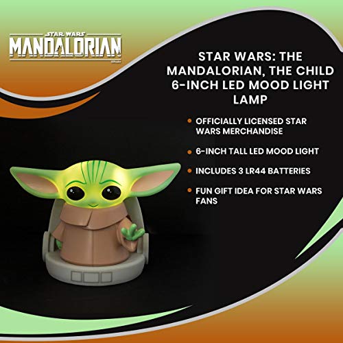 Star Wars The Mandalorian, The Child 6-Inch LED Mood Light Lamp