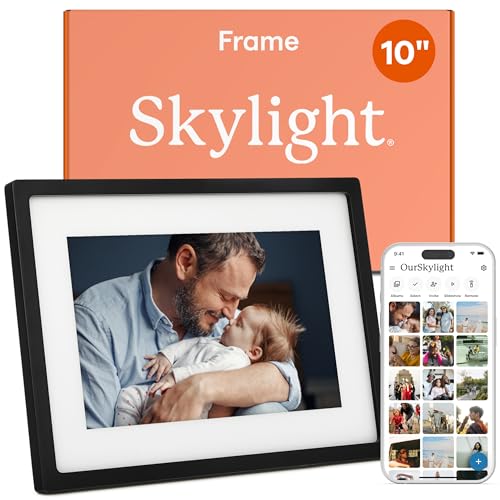 Skylight Frame – WiFi Digital Picture Frame Customer Support, Touch Screen Digital Photo Frame with Easy Setup, Photo Gift...