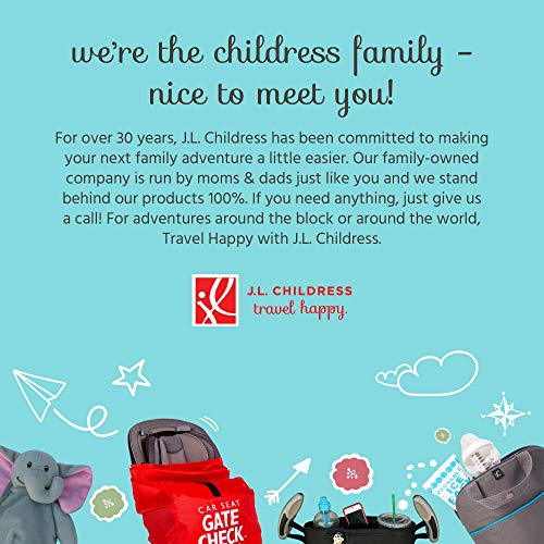 J.L. Childress Breast Milk Cooler Travel Bag - Insulated Baby Bottle Storage Bag, Portable Organizer Pack for Breast Milk,...