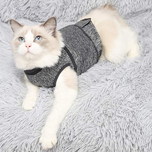 Coppthinktu Cat Anxiety Jacket, Anxiety Vest for Cats, Cat Anti Anxiety Vest, Shirt for Cat, Cats Calming Wrap Vet Recomme...
