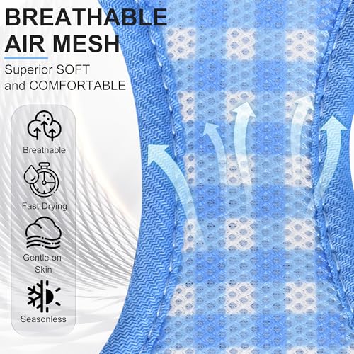AIITLE No Pull Dog Harness and Leash Set, Step in No Chock Soft Mesh Dog Harnesses Reflective for Extra-Small Puppy Dogs a...