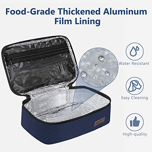 Gloppie Mini Lunchbox Small Lunch Bag for Men Women Insulated Lunch Box Thermal Lunch Boxes Adult Portable Cooler Bags Reu...