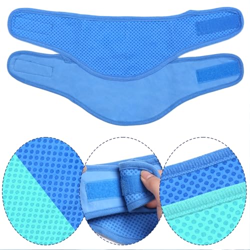 hoyuwak 2 Pack Instant Cooling Dog Bandana Scarf & Vest – Reusable, Adjustable Pet Cooling Bandana for Dogs, Summer Essent...