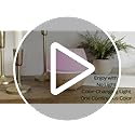 Plant Therapy Drift Linen Essential Oil Diffuser, Stylish Linen Cover Adds a Soft, Natural Touch to Any Space, Intermitten...