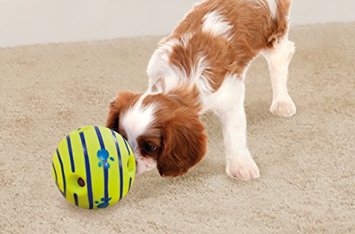 Wobble Wag Giggle Ball | Rolling Enrichment Toy for Fun Playtime, Interactive Play for Indoor or Outdoor, Keeps Dogs & Pup...