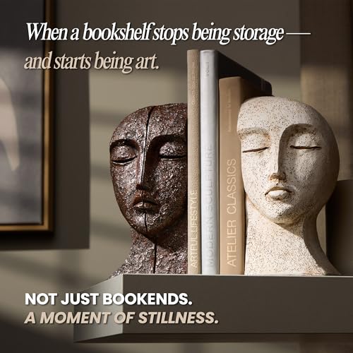 Heavy Duty Book Ends for Shelves - Book Ends for Heavy Books, Book Stopper for Shelves, Bookends for Shelves, Book Ends Un...