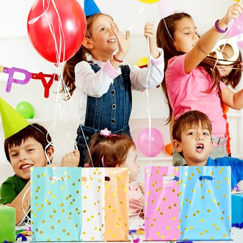 ZGORENDZ 40 Pack Party Favor Bags Goodie Bags for Kids Birthday Party Small Gift Bag Bulk for Baby Shower, Wedding, Thanks...